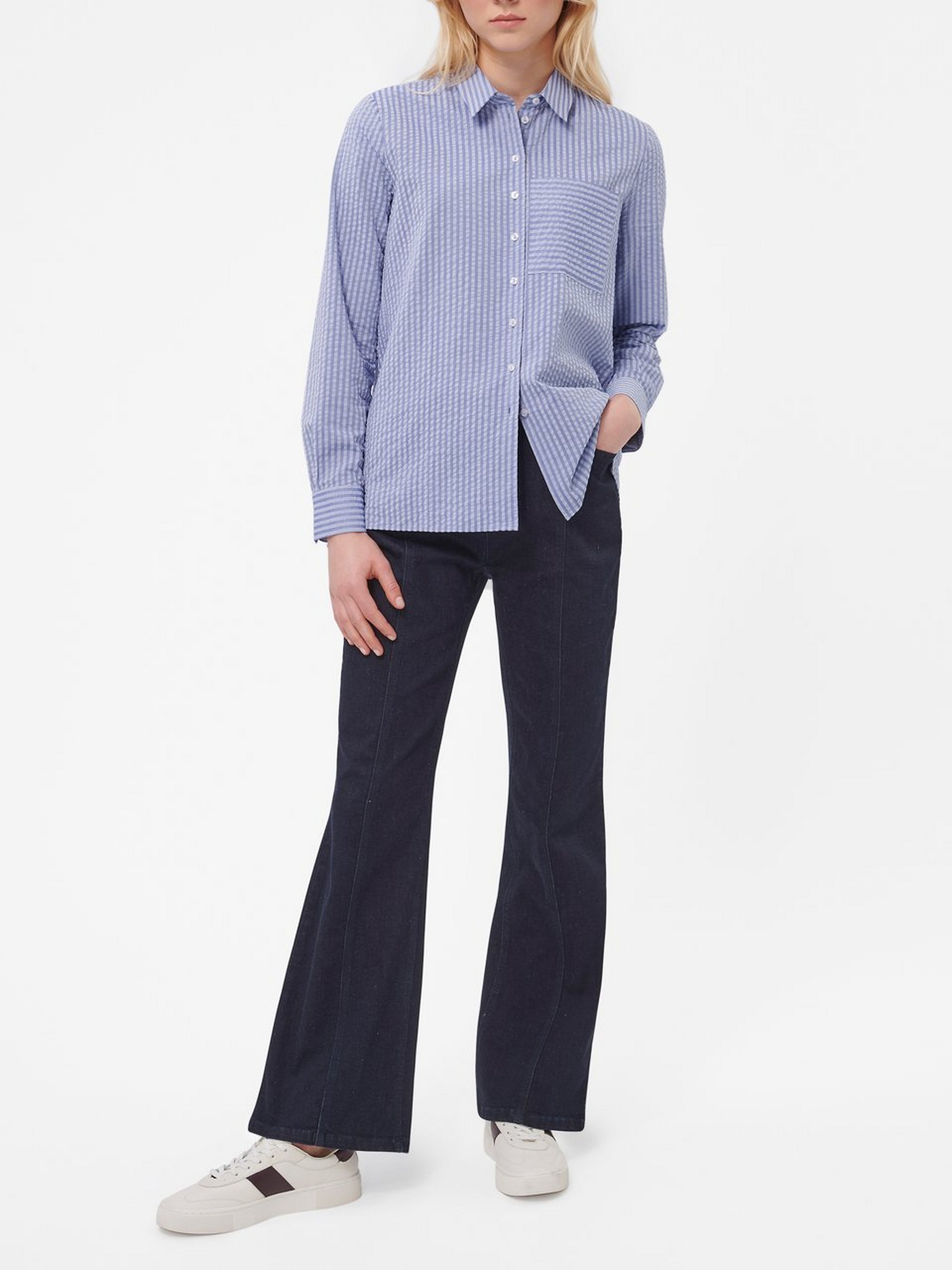 Long-Bluse
