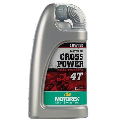 Huile moteur Motorex CROSS POWER 4T 10W50 1L Universel