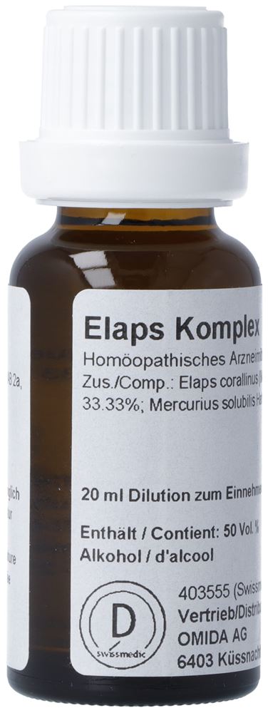 Omida Elaps Komplex<br>20 ml, Dilution
