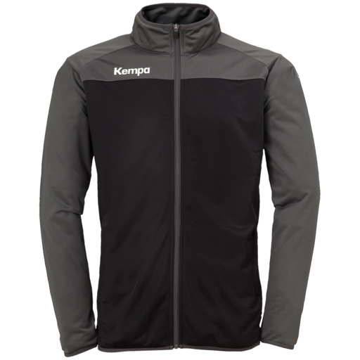 Casaco Prime Poly Preto/antracite Kempa