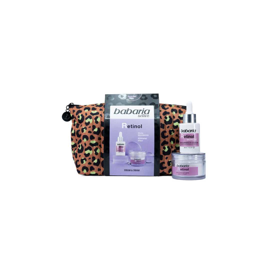 BABARIA  Coffret Necesaire Facial Leopardo Retinol 2025 - 80ml