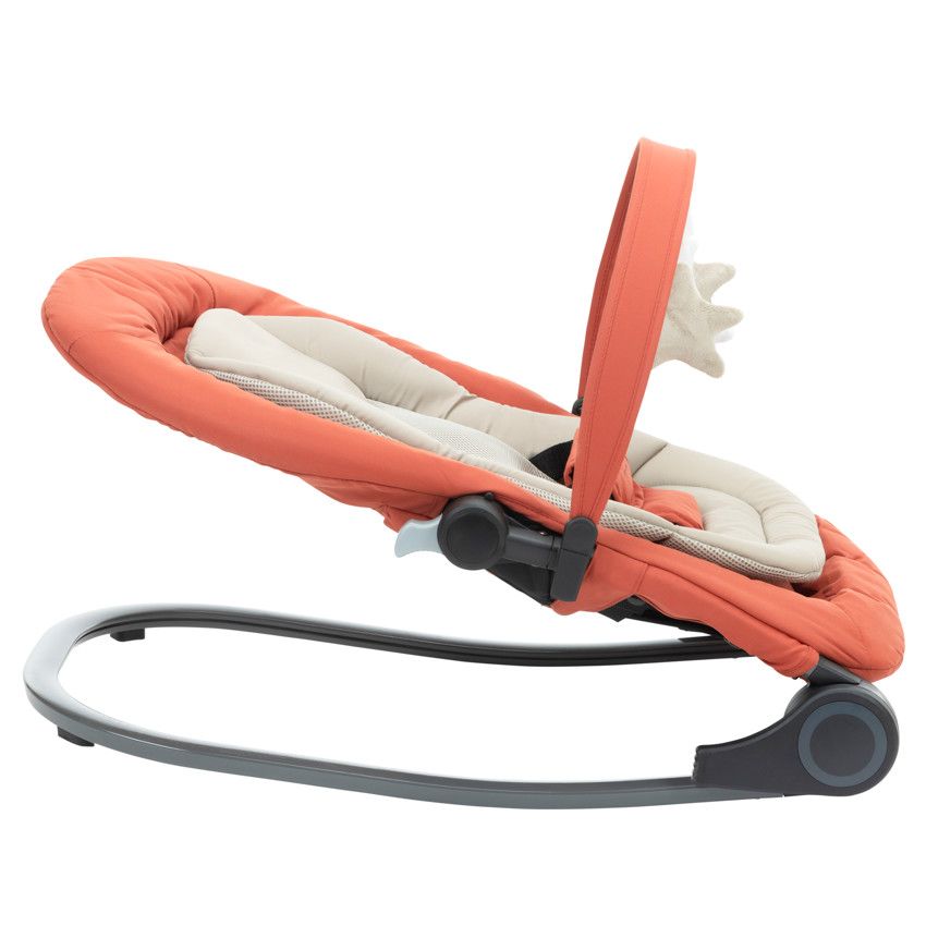 Transat avec arche de jeux Sluggy - Terracotta - Ecru