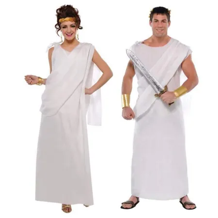 amscan Kostüm Toga M/L, unisex