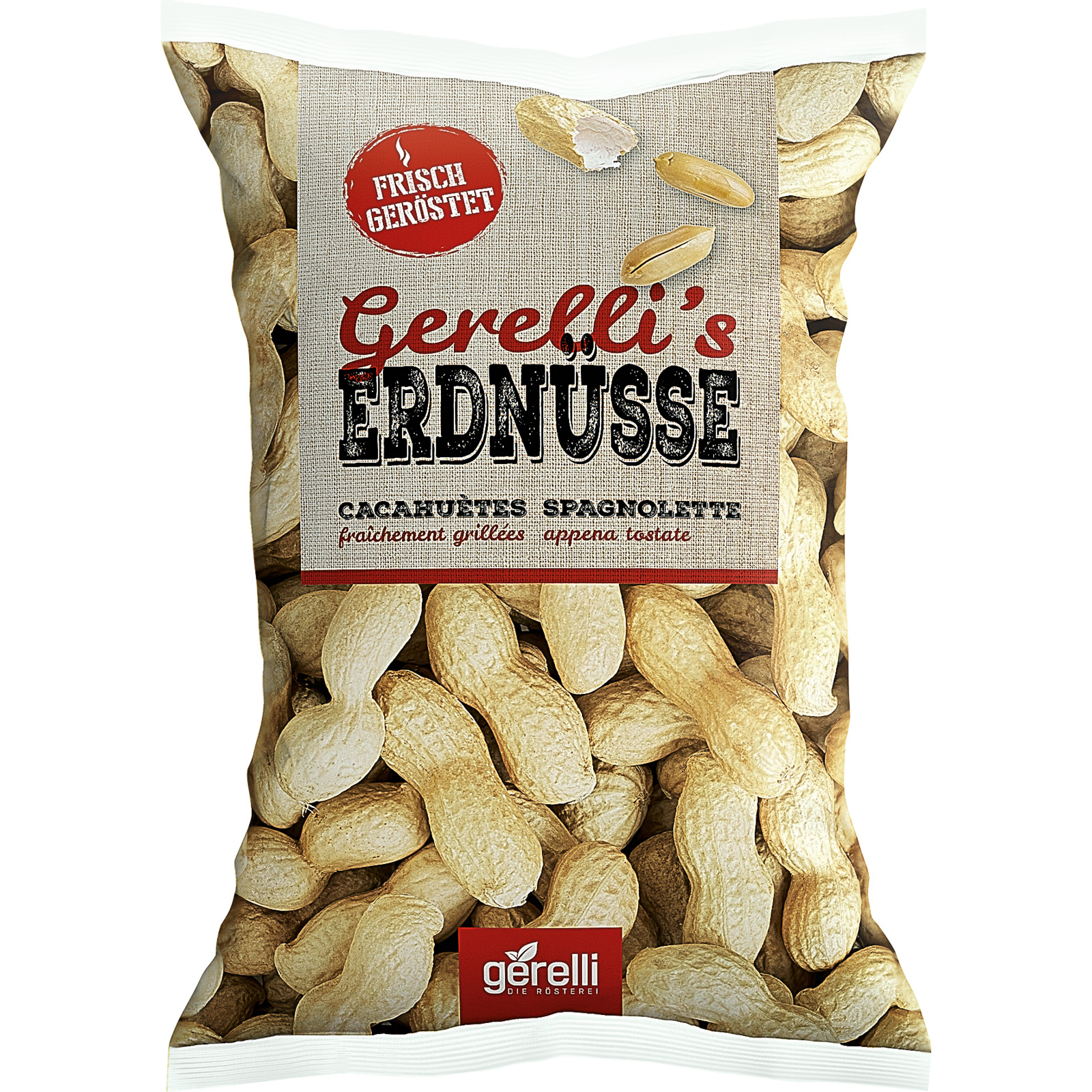Gerelli's Erdnüsse geröstet 500g
