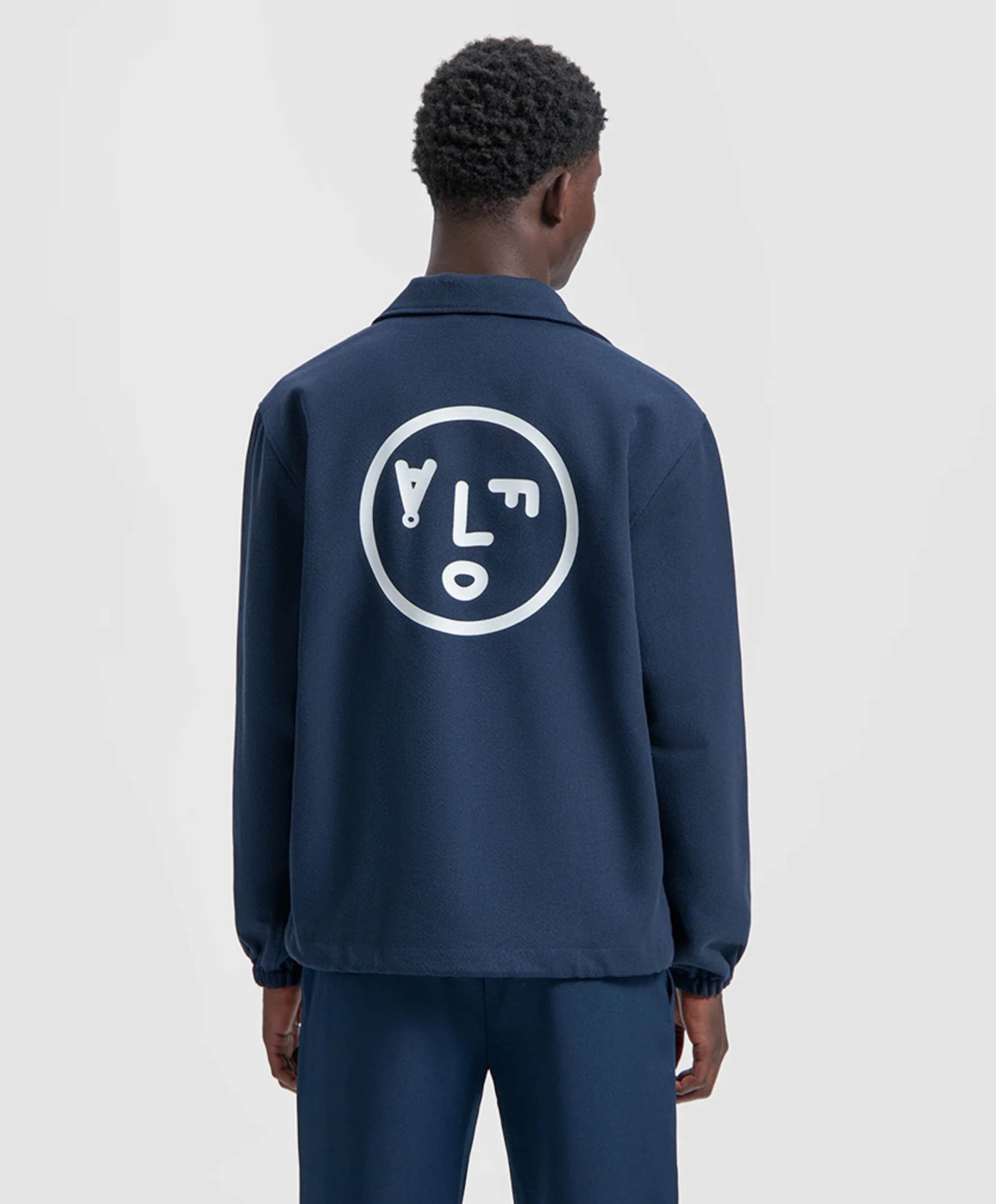 Olaf Heren jas blauw