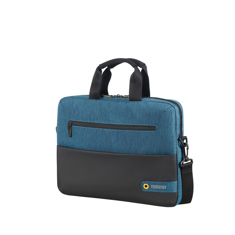 Sacoche ordinateur City Drift 14.1 pouces 41 cm Black bleu