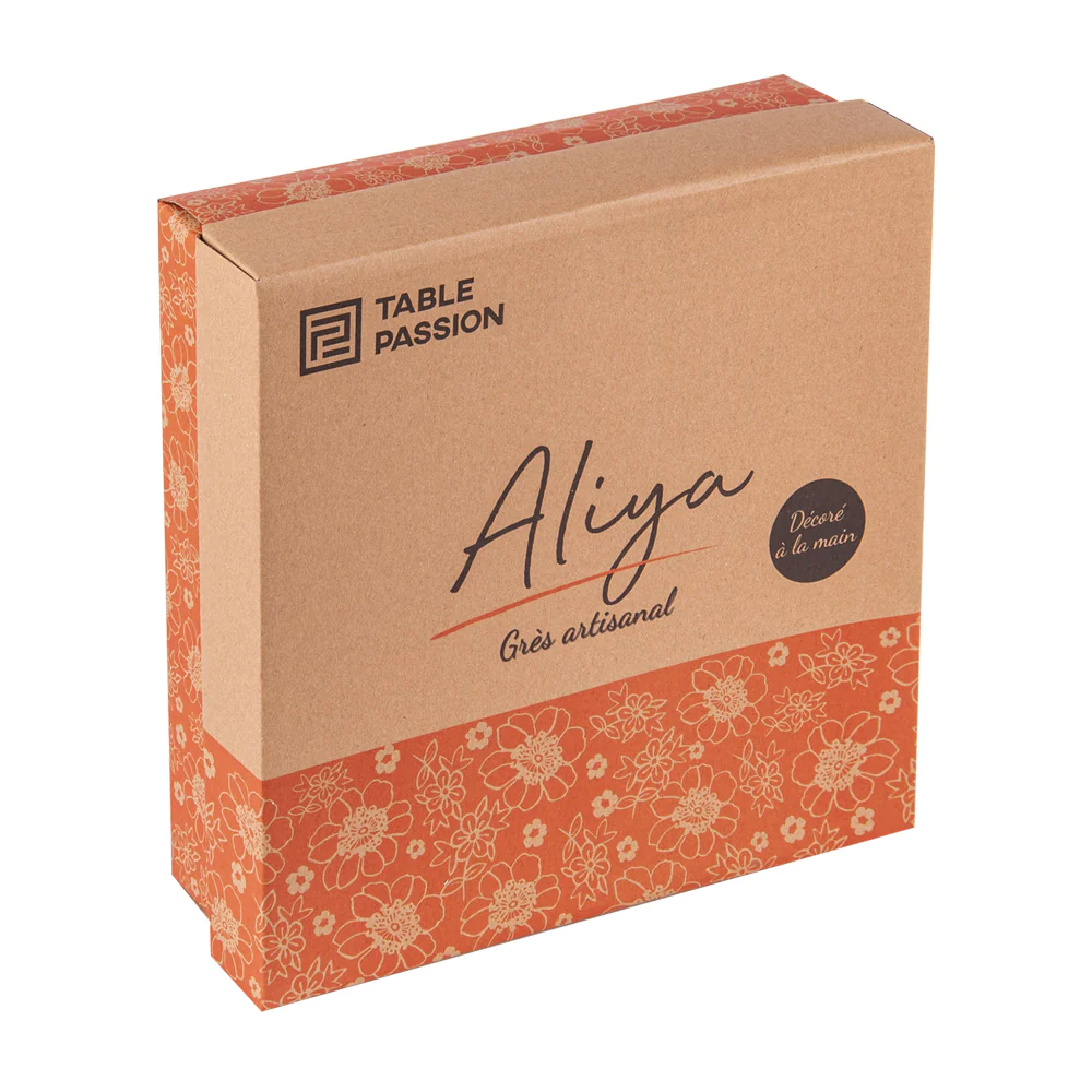 Coffret de 4 déjeuners Aliya 32 cl Table passion