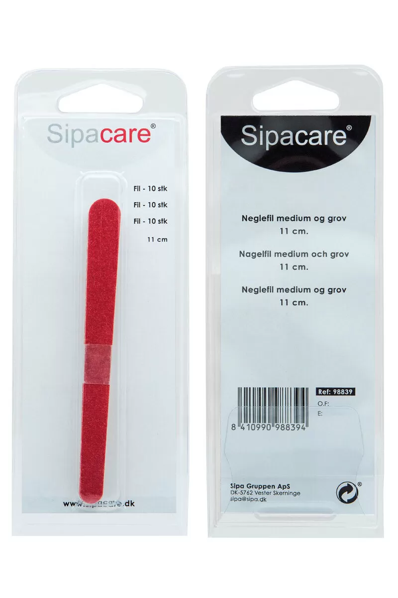 Sipacare neglefil - 10 stk.