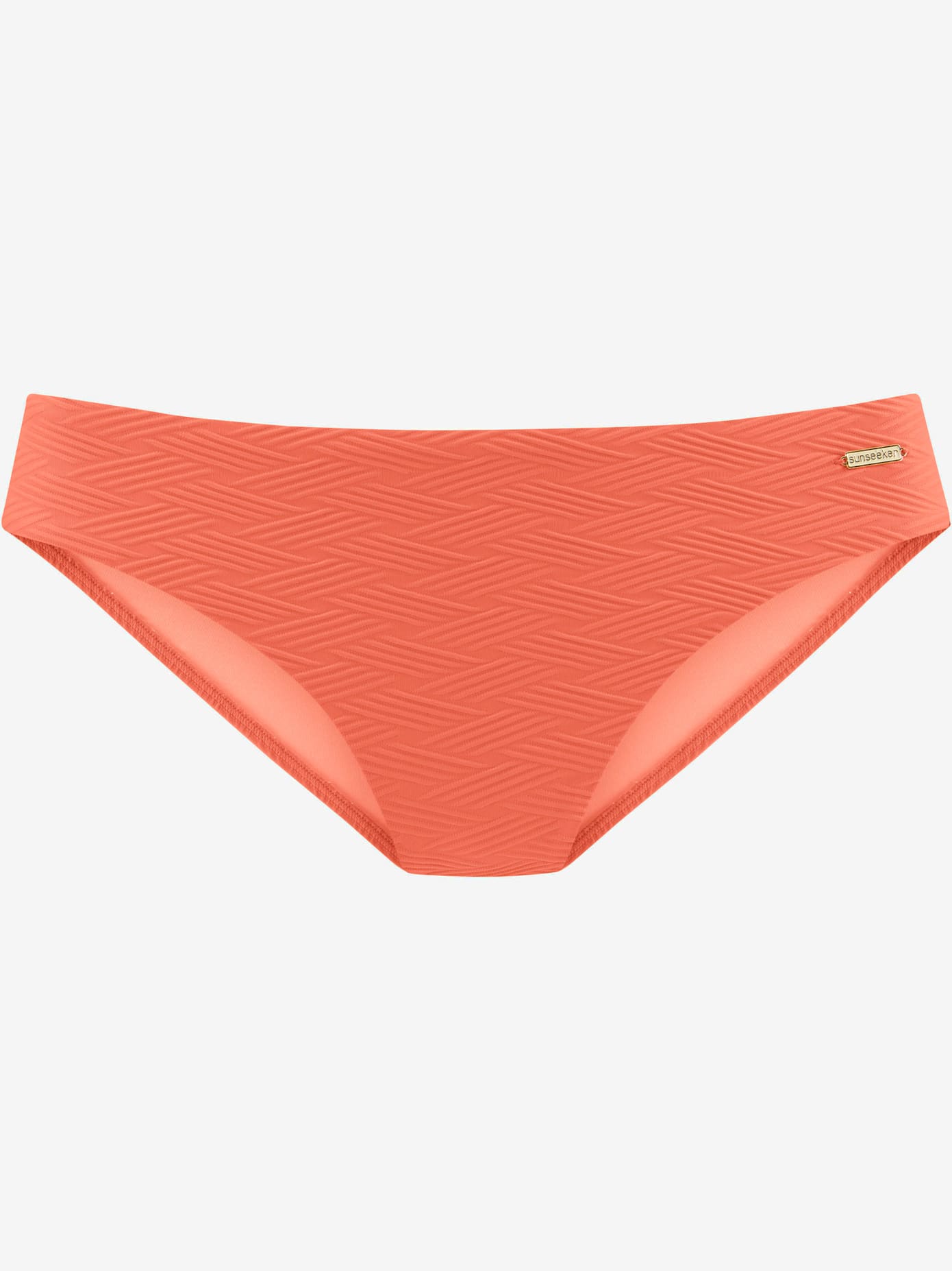 Bas de maillot de bain matière structurée aux couleurs tendances