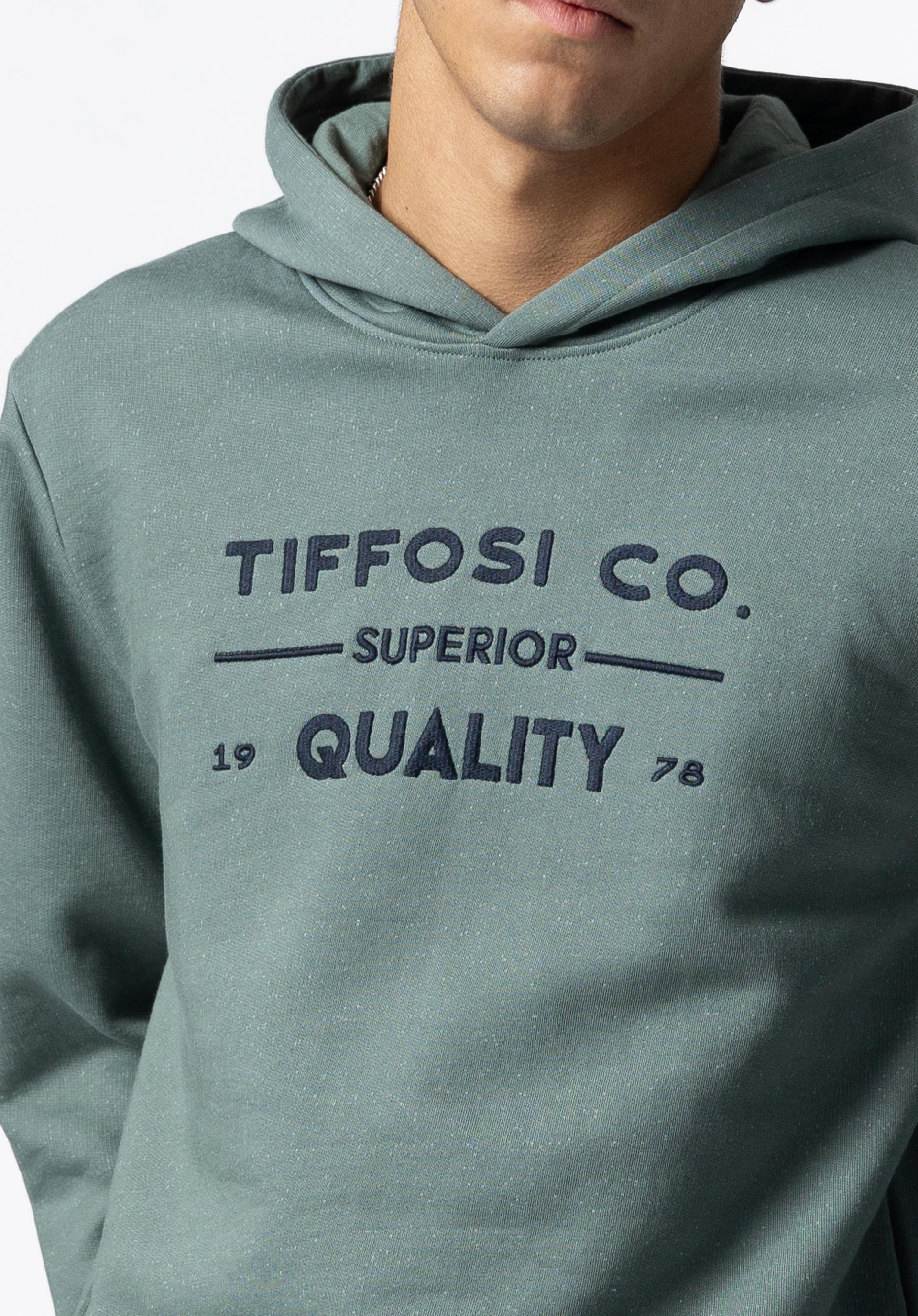 Hoodie com Bordado Frontal