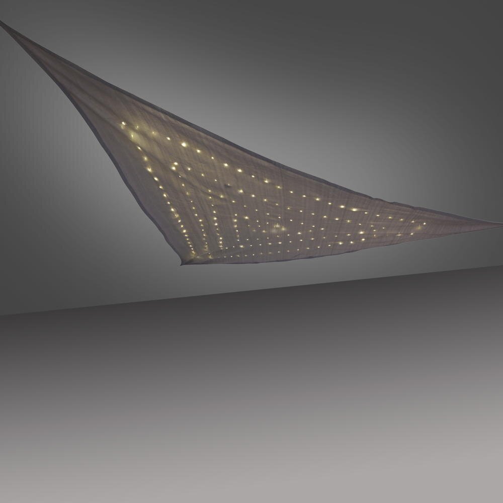 LED zonnescherm in grijs 0,22W 6lm IP44