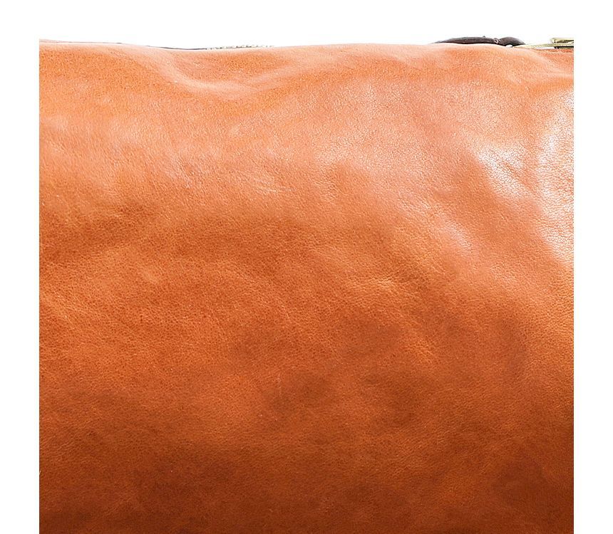 Wavecho - Echte leren cilindervormige crossbodytas