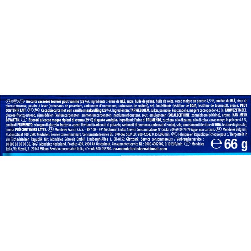 Oreo original x 6 - Étui de 66 g
