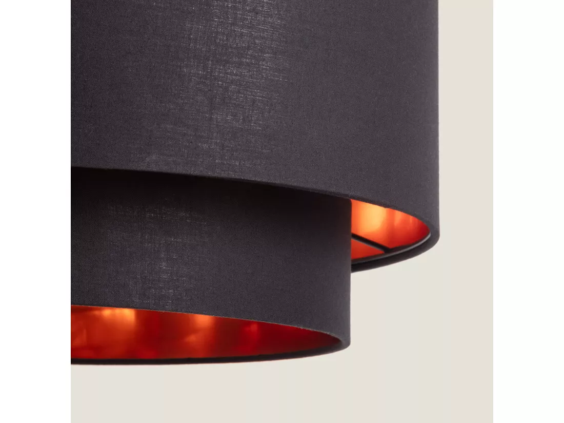 Suspension Textile Reflect Duo Noir