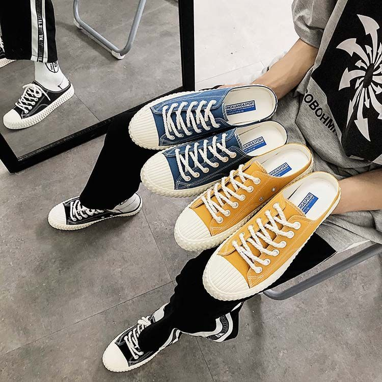 Solejoy - Canvas muiltjes sneakers