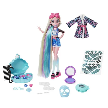 Mattel Monster High Lagoona Blue Wellnesstag Puppe und Zubehör