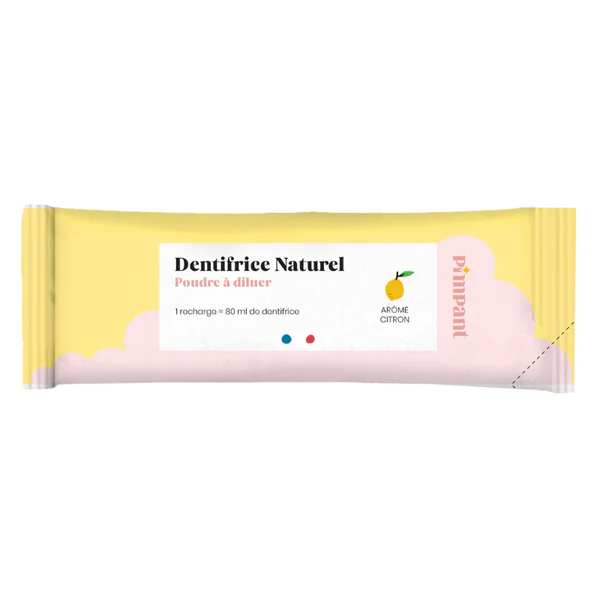 Pimpant Dentifrice en Poudre à diluer - Menthe 8gr