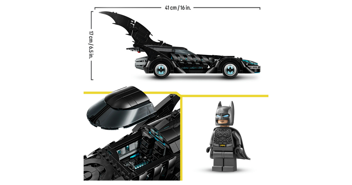 LEGOSuper Heroes - Batman Forever Batmobile Constructiespeelgoed  (76304)