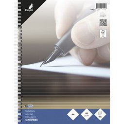 Cahier à spirale, A4, ligné, 200 pages