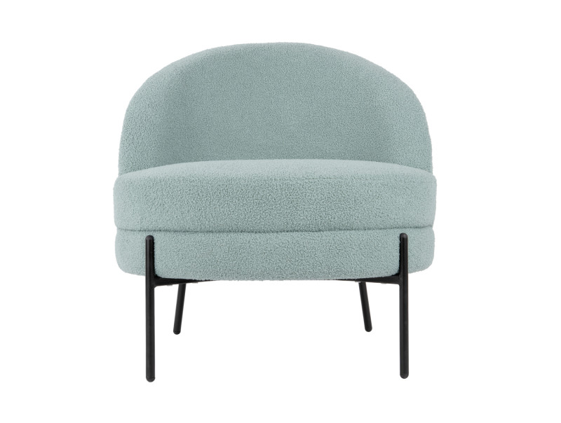 Chair Noble Teddy Curl LM2105BK Black