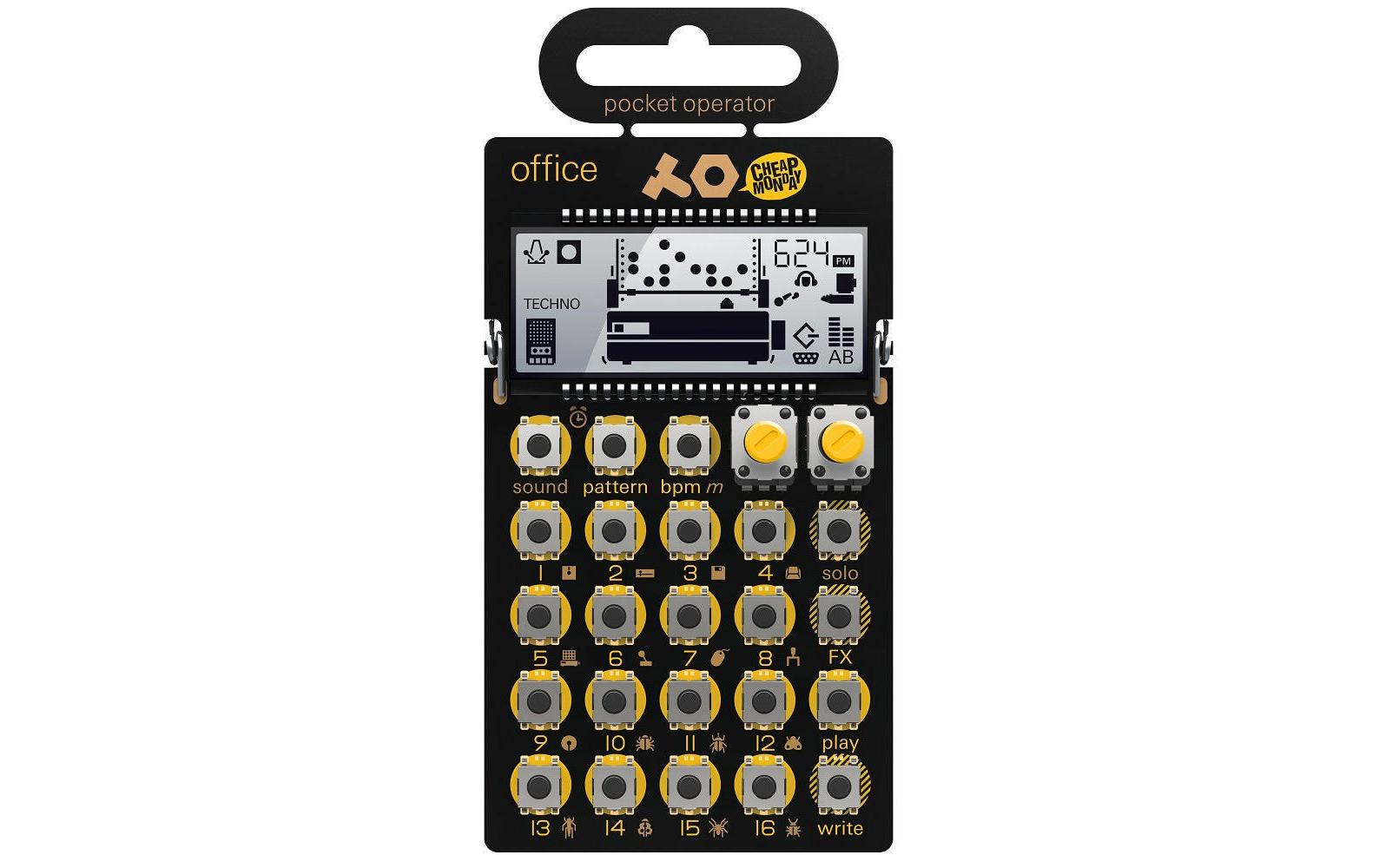 Synthesizer PO-24 OfficeNoise Percussion Drumcomputer und Sequencer