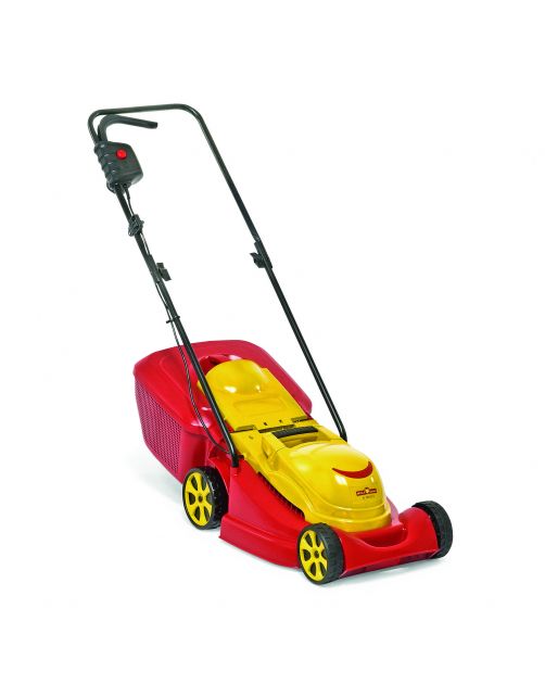 Wolf-Garten Elektromaaier S3800e - Grasmaaier - 38 cm 40 l Rood Geel 1400 Watt