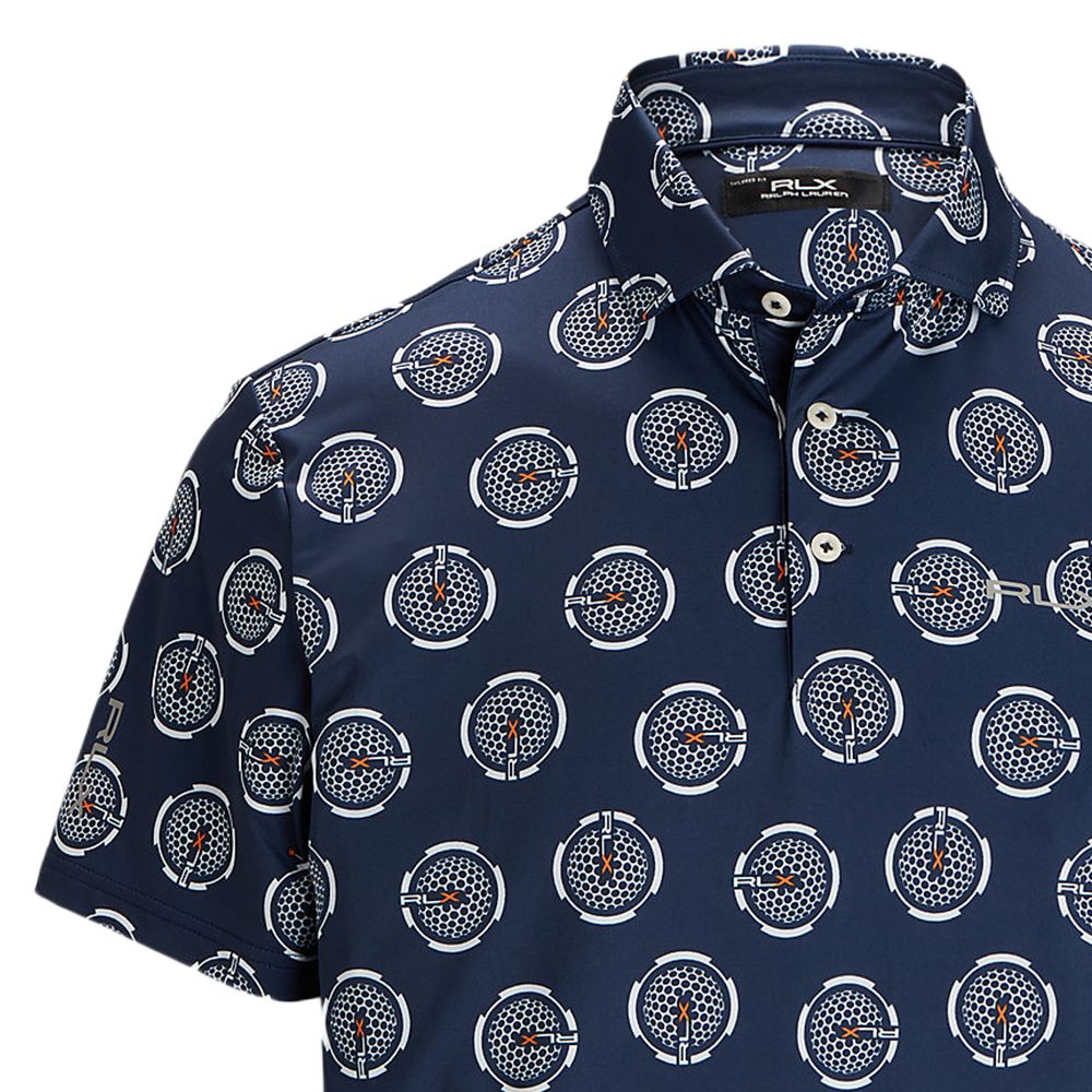 Tailored Fit Gball Pique Herre Navy