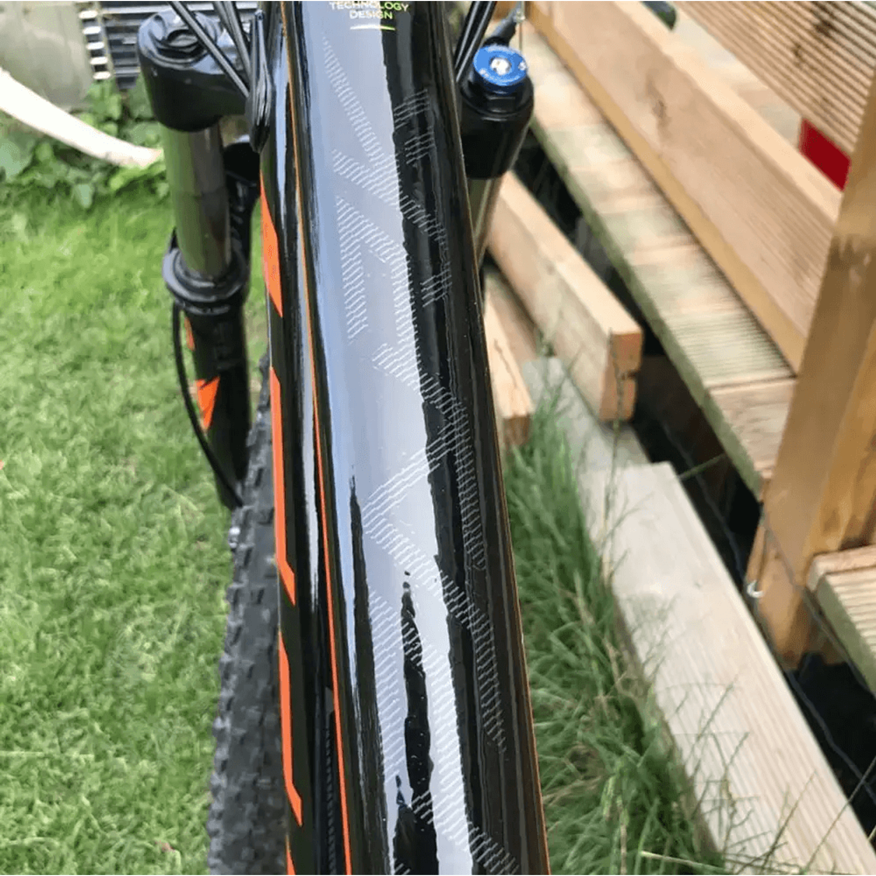 Bikeshield Clearshield Roll Framesticker