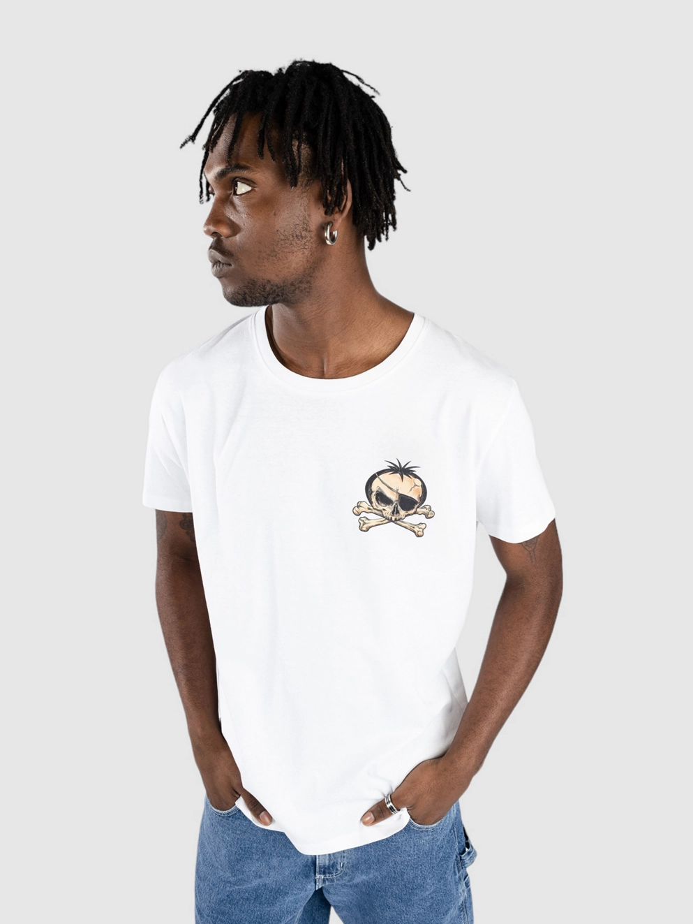 Blue Tomato Pirate Laser T-Shirt white