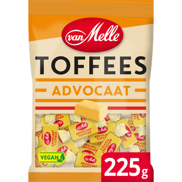 Van Melle Toffees met Advocaatsmaak 225 g