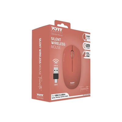 PORT Connect - Souris sans fil - terracota