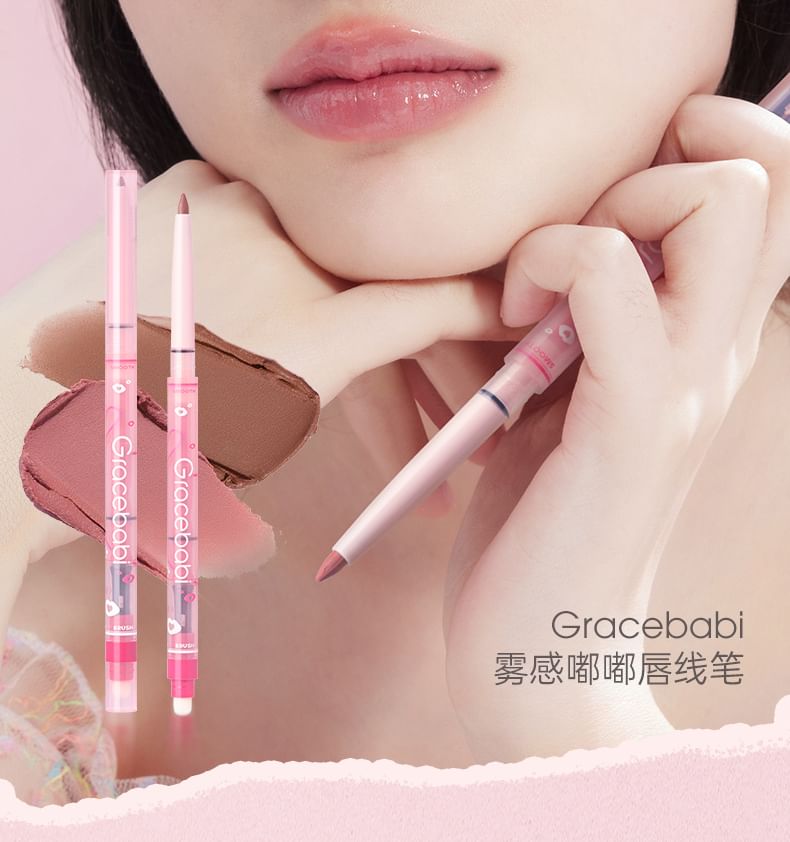 Gracebabi - Matte Lip Pencil - 2 kleuren