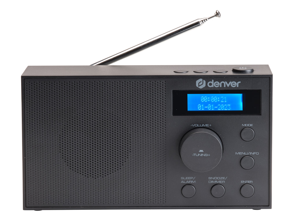 Denver DAB51B DAB+/FM Radio - Black