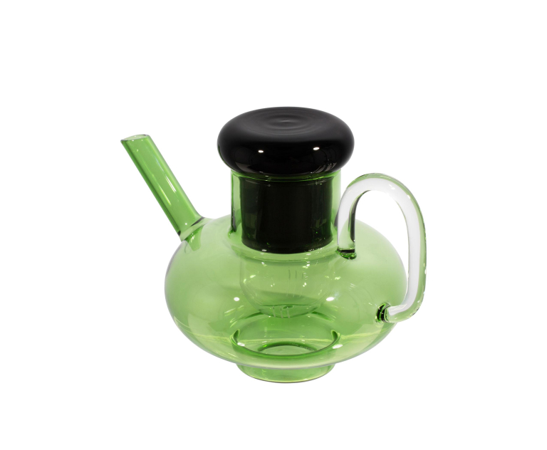 Tom Dixon Bump theepot zwart/groen