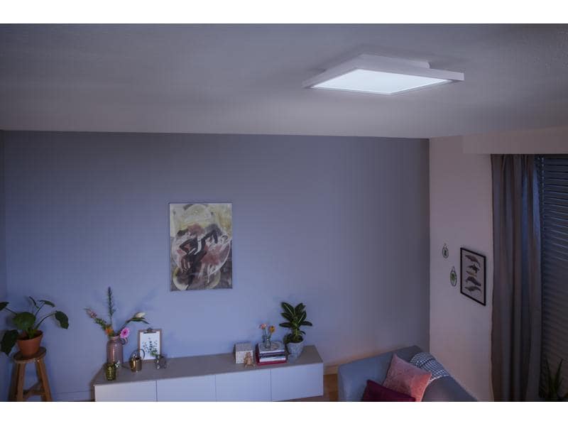 Philips Hue White Ambiance Aurelle Panelleuchte 30 x 30 Wei Flaches Hue Panel