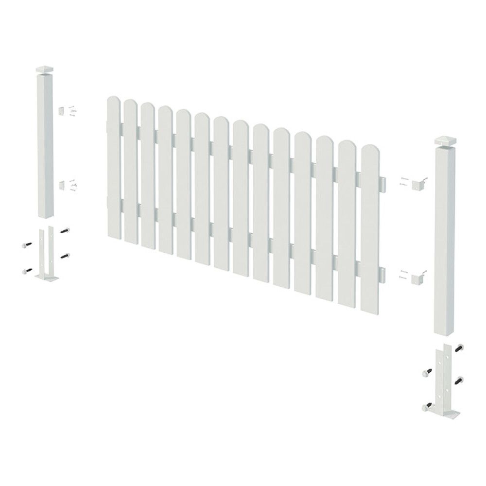 GJERDE PALMAKO LOVISA 10 180X100CM HVIT