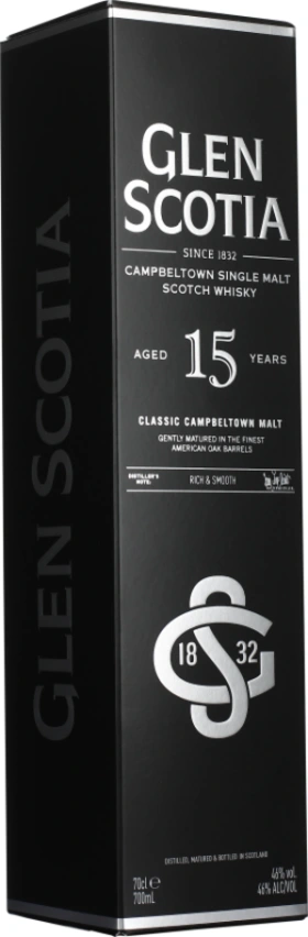 GLEN SCOTIA 15 YEARS SINGLE MALT 70CL