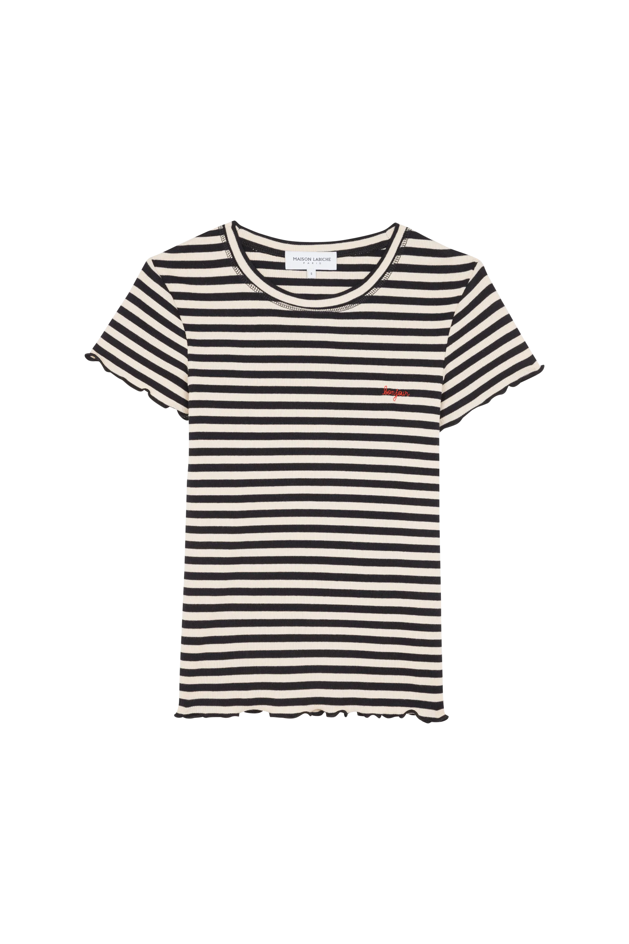 MAISON LABICHE Top FOLIES BONJOUR/GOTS Multicolore