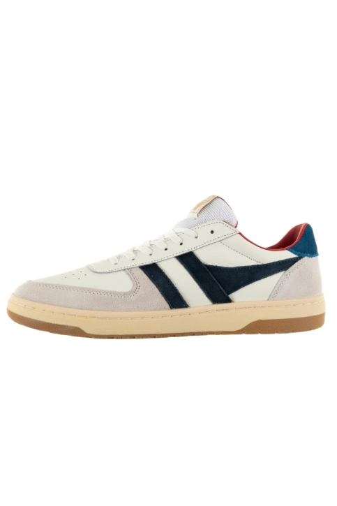 Baskets basses gola hawk white/navy/marine blue