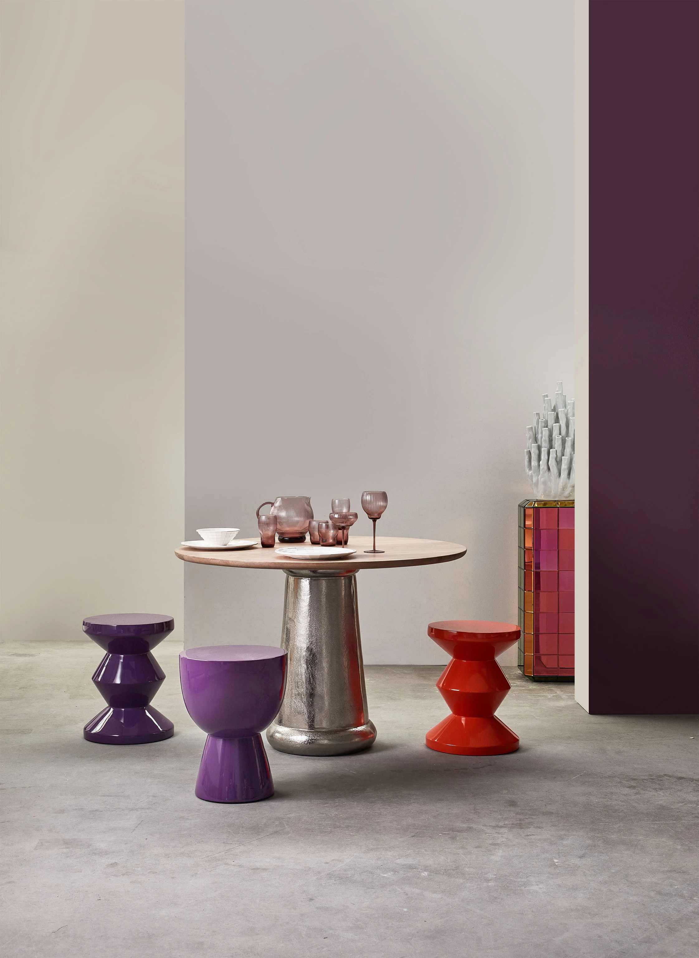 POLSPOTTEN Hocker TAM TAM