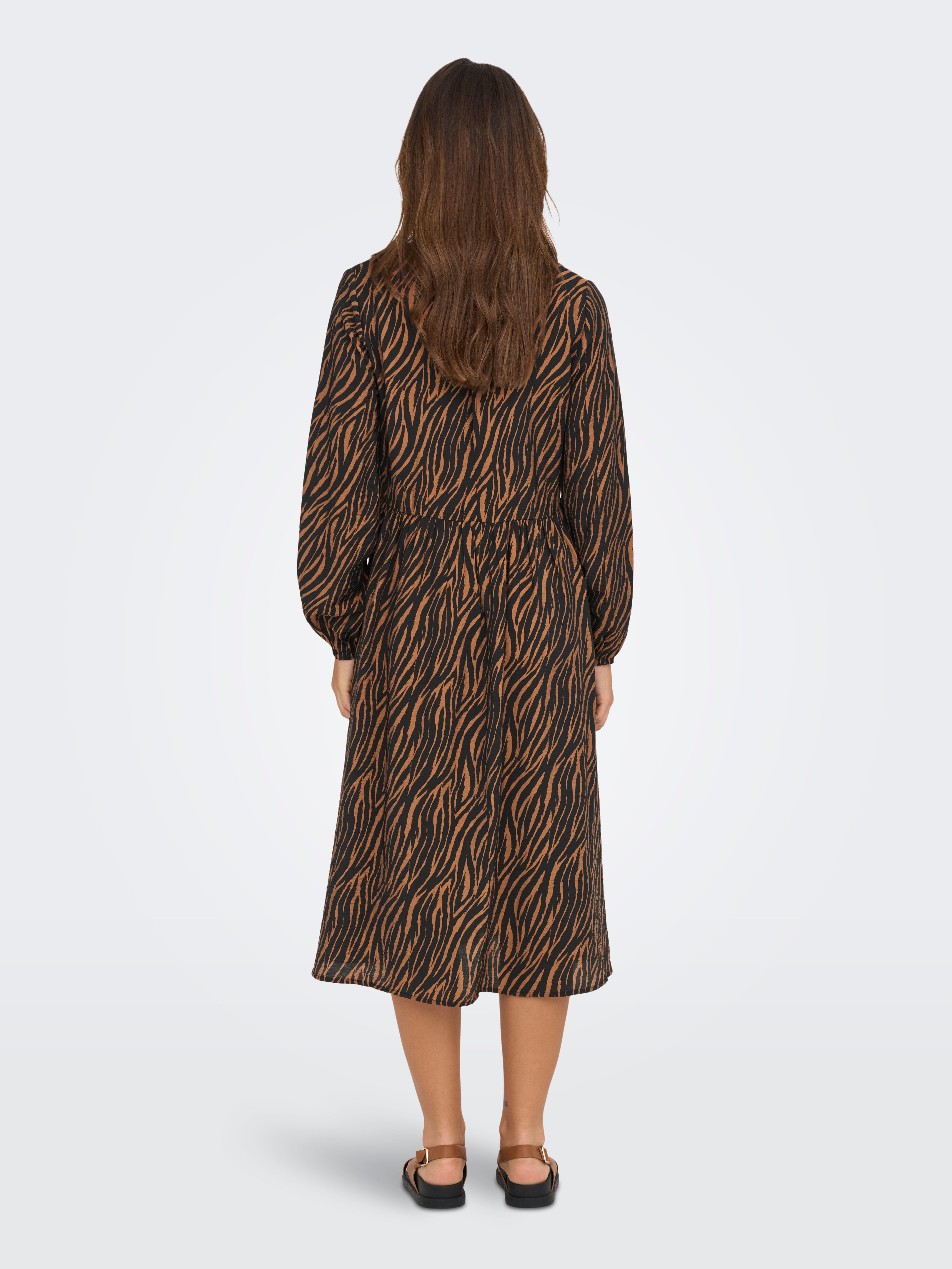 JDYBARBARA Midikleid Black