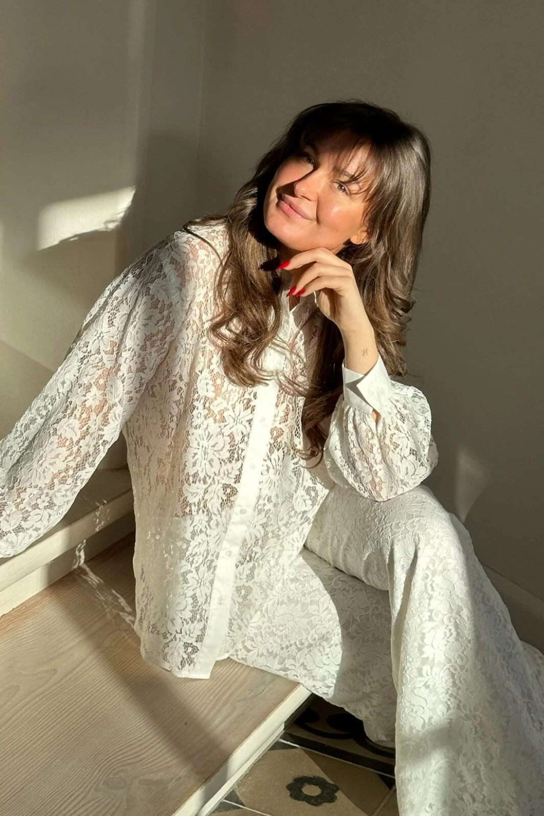 Neo Noir Madison Lace Pants
