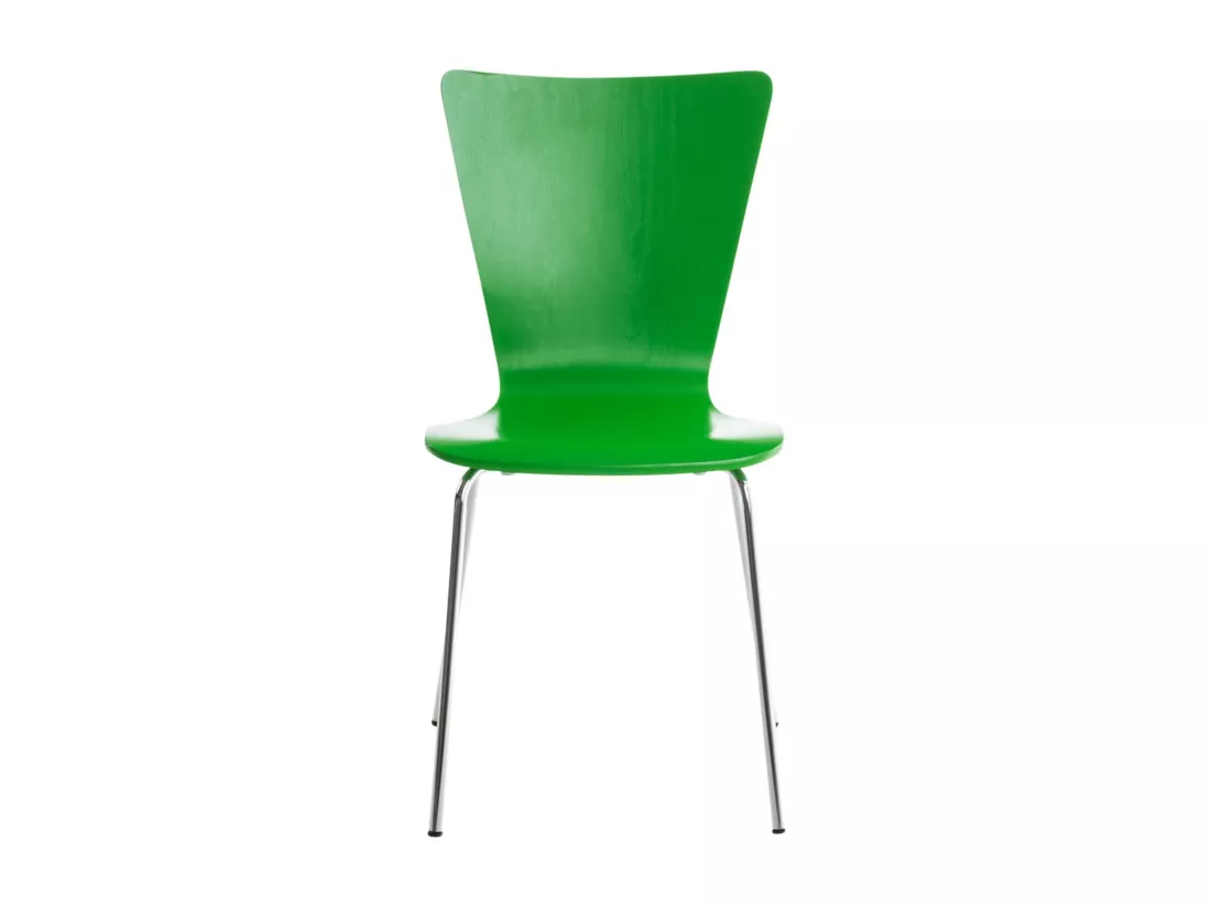 Chaise de conférence - Bois - Vert - Aaron