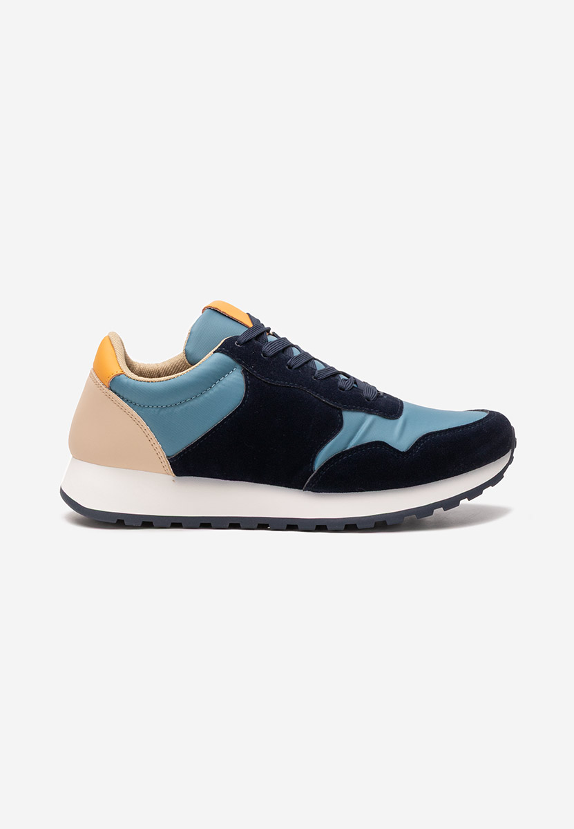 Baskets pour hommes bleus Rexon