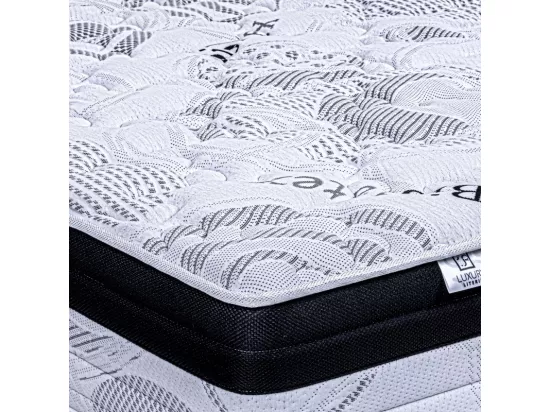 Matelas Sleeplux, 26cm, latex, mousse haute densité, ferme, indépendance du couchage, face été/hiver, 180x200cm