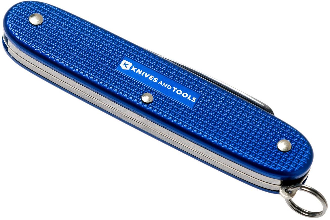 Victorinox Pioneer Alox Blue 0.8201.22R4.KTE1 Knivesandtools Edition, Zwitsers zakmes