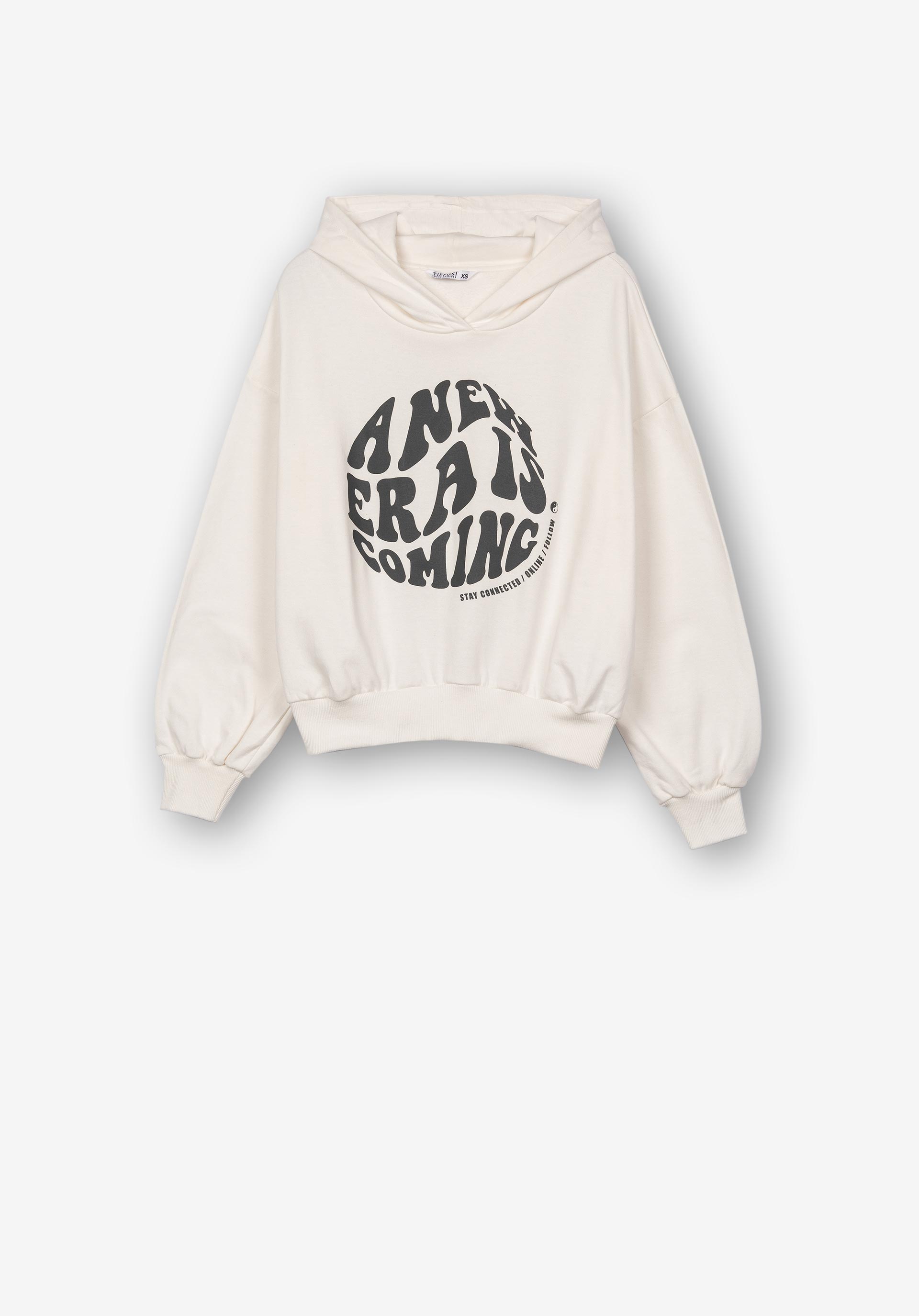 Hoodie com Estampado Frontal