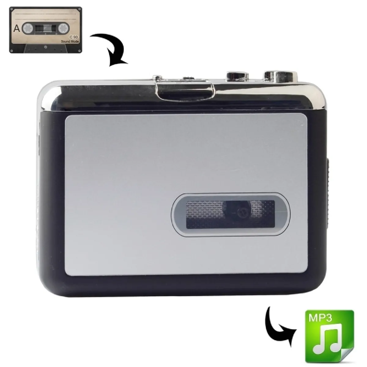 Wewoo Cassette USB vers MP3 Waveshare