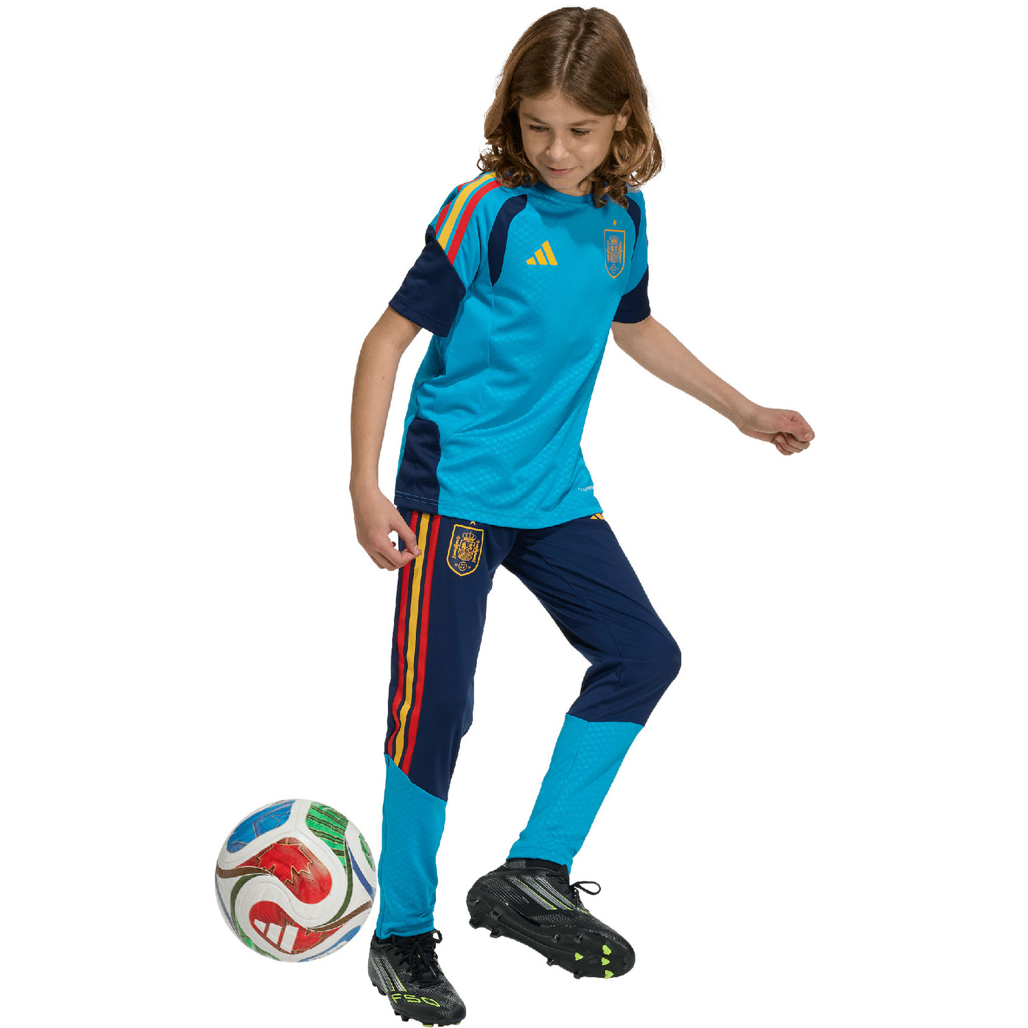 adidas Spanje Training Shirt Kids WK 2026