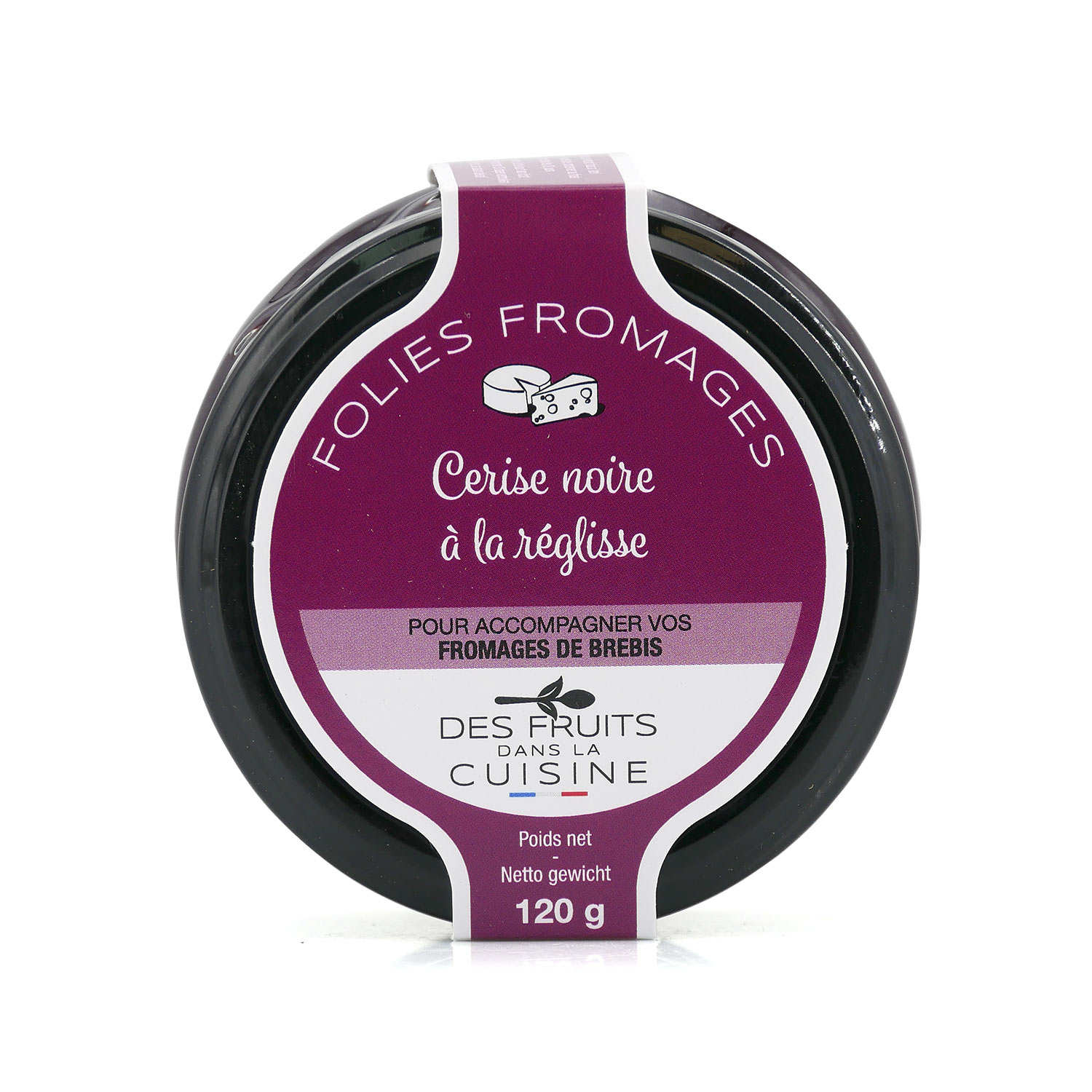 Les Folies Fromages - Cerise noire à la réglisse